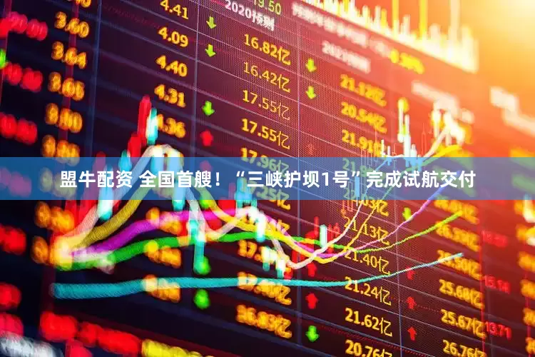盟牛配资 全国首艘！“三峡护坝1号”完成试航交付