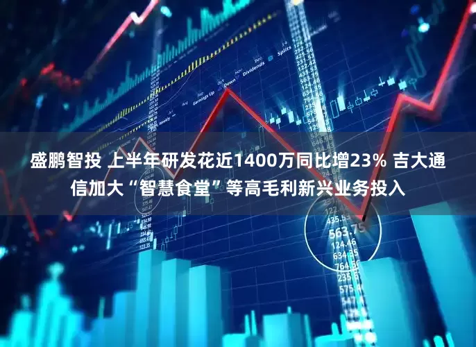 盛鹏智投 上半年研发花近1400万同比增23% 吉大通信加大“智慧食堂”等高毛利新兴业务投入
