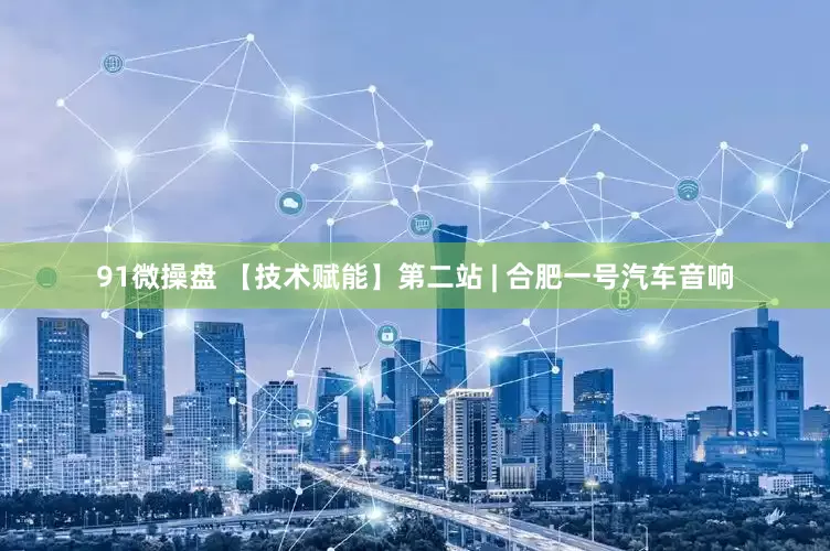 91微操盘 【技术赋能】第二站 | 合肥一号汽车音响